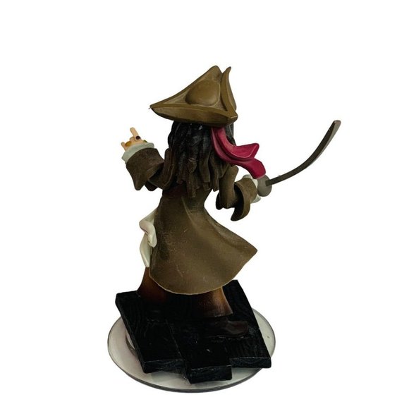 Disney Infinity Figure Captain Jack Sparrow 4"h Pirates of the Carribean - Picture 4 of 6